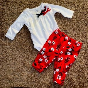 Newborn Christmas outfit